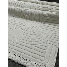 MBA Dizayn 1090 Antrasit Yumuşak Dokulu Halı Kilim Salon Mutfak Koridor Kesme Yolluk Dokuma Halı