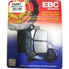 Ebc Brakes® Organic Fa Series Motosiklet Fren Balatası (2 Parça)