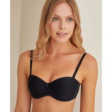 Intive Lingerie Nbb Dolgusuz Desteksiz Straplez Cuplı Basic Sütyen- 3510