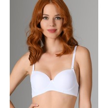 Intive Lingerie Nbb Destekli Push-Up Balenli Klasik Kesim Cuplı Basic Sütyen- 3525