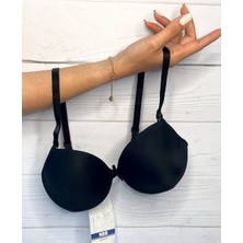 Intive Lingerie Nbb Desteksiz Balenli V Yaka Kesim Cuplı Basic Klasik Kesim Sütyen- 3528