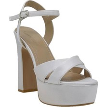 Moulin Shoes 010 2040 Beyaz Saten