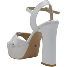 Moulin Shoes 010 2040 Beyaz Saten
