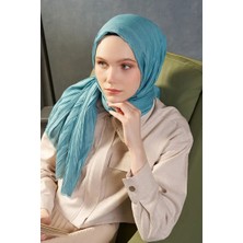 Madame Polo Bambu Pilise Şal - Okyanus