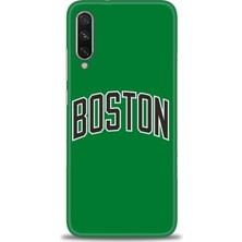 Kılıf Evreni Xiaomi Mi A3 Kılıf Hd Baskılı Kılıf - Boston Yeşil + 9h Nano Ekran Koruyucu