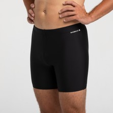 Decathlon Erkek Uzun Boxer Mayo - Siyah - Long 100