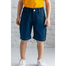Zeyland Erkek Çocuk Gabardin Düz Şort