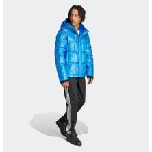 Adidas Lightweight Down Puffer Erkek Mavi Mont IR7130