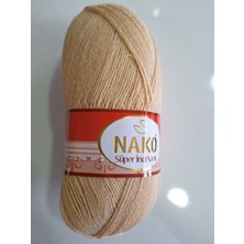 Nako Süper Inci Narin El Örgü Ipliği 100 gr 500MT