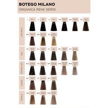 Botego Milano Profesyonel Krem Boya 5.3 Açık Dore Kahve 100 ml