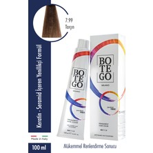 Botego Milano Profesyonel Krem Boya 7.99 Tarçın 100 ml