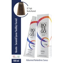 Botego Milano Profesyonel Krem Boya 8.7 Açık Kumlu Kumral 100 ml