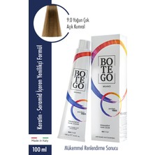 Botego Milano Profesyonel Krem Boya 9.0 Yoğun Çok Açık Kumral 100 ml