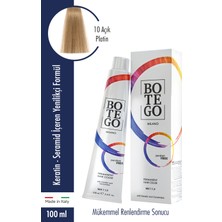 Botego Milano Profesyonel Krem Boya 10 Açık Platin 100 ml