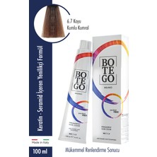 Botego Milano Profesyonel Krem Boya 6.7 Koyu Kumlu Kumral 100 ml