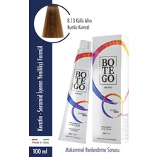 Botego Milano Profesyonel Krem Boya 8.13 Küllü Altın Kumlu Kumral 100 ml