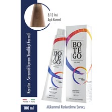 Botego Milano Profesyonel Krem Boya 8.12 Inci Açık Kumral 100 ml