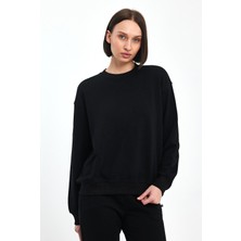 Odda Bisiklet Yaka Ince Sweatshirt