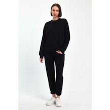 Odda Bisiklet Yaka Ince Sweatshirt