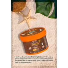 Mixup Yoğun Bronzlaştırıcı Yağ Spf 30+ Kakao ve Havuç Yağı ve E Vitamini İçerikli Butter 250 ml