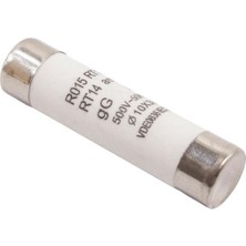 Motorobit R015 500V 25A 10X38MM Seramik Sigorta