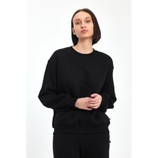 Odda Bisiklet Yaka Sweatshirt