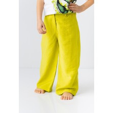 Zeyland Kız Çocuk Dokuma Viskon Düz  Pantolon