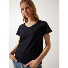 MZR Collection V Yaka Basic T-Shirt