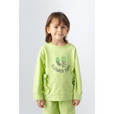 Zeyland Kız Çocuk Nakış Detaylı Sweatshirt