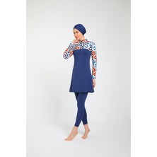 Chelly Kadın Likralı Tam Kapalı Tesettür Mayo S 3755