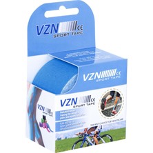 Vzn Tape Mavi Renk Kinesiologgy Bandı 5 Metre x 5 cm