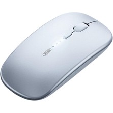 Polham 2.4g Şarj Edilebilir Süper Sessiz Ultra Ince Mouse, Windosw, Linux, Mac Os Uyumlu Mouse