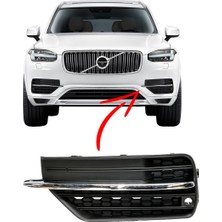 3K Volvo XC90 Ön Tampon Sis Kapağı Kromlu Sol 2015 2016 2017 2018