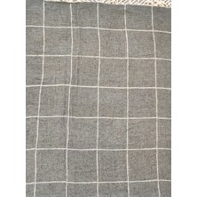 A.Z.H Çizgili Çift Kişilik Organik Müslin Pike 185X220CM (Oeko-Tex® Standard 100 Sertifikalı)