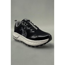 U.S. Polo Assn. 101512726 Crounch Siyah Erkek Beyaz Günlük Sneaker