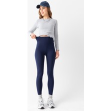Domoda Karyoka Dikiş Detaylı Toparlayıcı Sportif Detaylı Ekstra Esnek Kadın Tayt @amazon