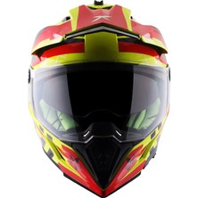 Axor X-Cross D/v Dual Vizör Neon Yellow Red