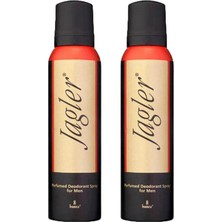 Jagler Klasik Erkek Sprey Deodorant 150ML X2 Adet 2li Deodorant Seti