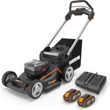 Worx WG748E 40VOLT 4.0AH. Li-Ion 46CM Profesyonel Kömürsüz Şarjlı Çim Biçme