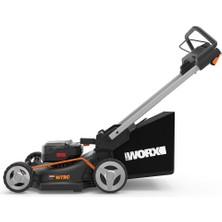 Worx WG748E 40VOLT 4.0AH. Li-Ion 46CM Profesyonel Kömürsüz Şarjlı Çim Biçme