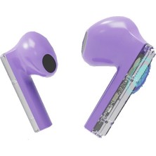 Karler Bass F08 Dijital Şarj Göstergeli  Şeffaf Tasarımlı Tws Bluetooth Kulaklık