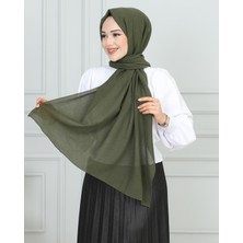 Jawel Krinkıl Desen Şal 1944 Zümrütyeşili