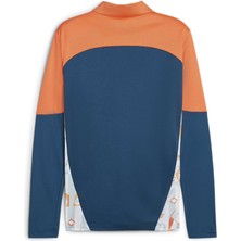 Puma Erkek Ocean Tropic-Hot Heat Puma Neymar Jr 1/4 Zip Top Lacivert Erkek Sweatshirt