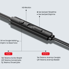 Rosstech Rs-50 Pro Mikrofonlu Kablolu Kulak İçi Kulaklık + Özel Taşıma Çantası