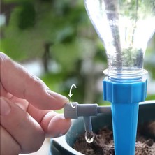 Işık Ticarett Saksı Çiçek Sulama Aparatı Otomatik Pet Damla Sulama Sistemi4 Adet