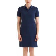 Columbia CS0378_466 Csc Basic Polo Dress Lacivert Kadın Kısa Kollu Elbise