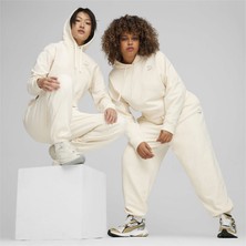 Puma Kadın No Color Puma Better Classıcs Cropped Hoodie Tr Bej Kadın Sweatshirt