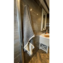 Mujo Home %100 Organik 4 Katlı Müslin Peştamal-Banyo Havlusu-Plaj Havlusu 90*200CM
