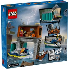LEGO City 60417 Police Speedboat And Crooks' Hideout