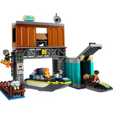 LEGO City 60417 Police Speedboat And Crooks' Hideout